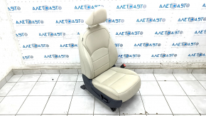Пассажирское сидение Infiniti QX50 19- с airbag, электро, подогрев, кожа бежевая, под химчистку