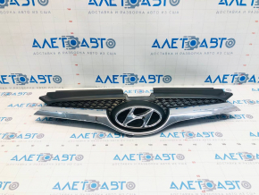 Решетка радиатора grill Hyundai Veloster 12-17 OEM