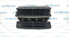 Жалюзи дефлектор радиатора в сборе Ford Escape MK3 17-19 рест 1.5T 2.0T 2.5 с моторчиком, надломано крепление