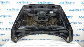 Капот голий Ford Escape MK3 17-19 рест чорний G1, алюміній, вм'ятини
