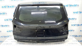 Двері багажника голі зі склом Ford Escape MK3 17-19 рест, чорний G1, тичка, вм'ятина