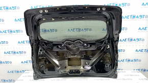 Дверь багажника голая со стеклом Ford Escape MK3 17-19 рест, черный G1, тычка, вмятина