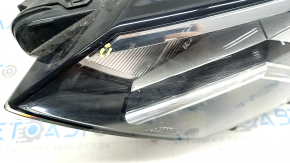 Фара передняя левая VW Jetta 19- в сборе LED, песок, оплавлено стекло