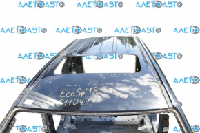 Крыша металл Ford Ecosport 18-22 черная G1 под люк, на кузове, тычки, вмятины