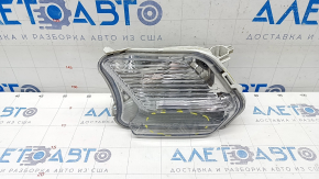 Поворотник лівий Ford Escape MK3 17-19 рест, білий, з птф, подряпини