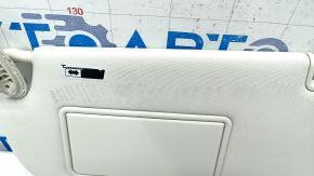 Козырек левый Ford Escape MK3 13-19 серый, с подсветкой, без крючка, под химчистку
