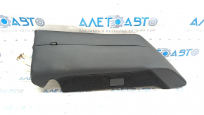 Подушка безпеки airbag сидіння задня права Honda Accord 23- шкіра чорна, іржавий піропатрон, тріщина у кріпленні
