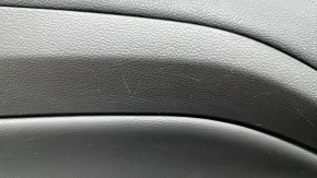 Обшивка дверей картка передня ліва Ford Escape MK3 17-19 рест, чорна, хром ручка, подряпини