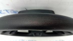 Руль голый Ford Escape MK3 17-19 рест, резина, черный, царапины, потерт