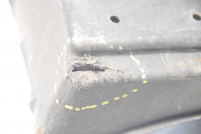 Защита заднего бампера правая Toyota Highlander 08-10 сломано крепление, надрыв, потерт