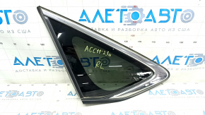 Форточка глухое стекло задняя левая Honda Accord 23- хром
