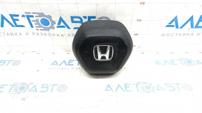 Подушка безопасности airbag в руль водительская Honda Accord 23- черная, ржавый пиропатрон