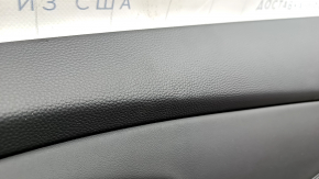 Обшивка двери карточка передняя правая Honda Accord 23- кожа черная, примята