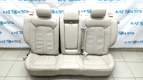 Задний ряд сидений 2 ряд Lincoln MKZ 17-20 подогрев, кожа бежевая, примята кожа, под чистку