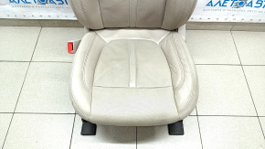 Водительское сидение Lincoln MKZ 17-20 с airbag, электрическое, массаж, подогрев, вентиляция, кожа бежевая, примята кожа