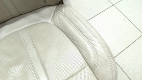 Водительское сидение Lincoln MKZ 17-20 с airbag, электрическое, массаж, подогрев, вентиляция, кожа бежевая, примята кожа