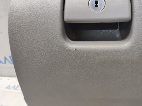 Перчаточный ящик, бардачок Toyota Highlander 08-13 серый, царапины, сломано крепление