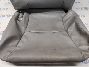 Обшивка пассажирского сиденья Toyota Highlander 08-13 кожа серая, под чистку