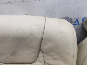 Обшивка сидіння 2 ряд Lexus RX350 10-15 шкіра бежева, під чистку
