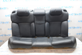 Задний ряд сидений 2 ряд Lexus GS350 08-11 кожа черная, царапины, надрыв, слом креп ремня