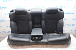 Задній ряд сидінь 2 ряд Lexus GS350 08-11 шкіра чорна, подряпини, надрив, злам креп ременя