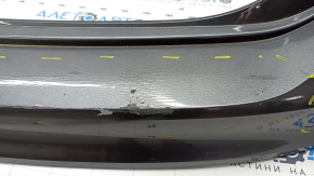 Бампер задний голый верхняя часть VW Tiguan 18- графит LD7X, царапина, примят