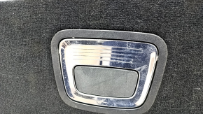 Пол багажника задний Mercedes GLS-class X166 13-19 под чистку, царапины на хроме, трещина