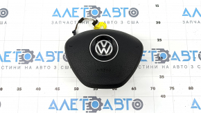 Подушка безопасности airbag в руль водительская VW Tiguan 18- черная, ржавый пиропатрон