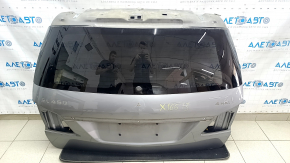 Дверь багажника голая со стеклом Mercedes GLS-class X166 13-15 серебро 792