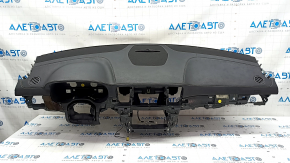 Торпедо передняя панель с AIRBAG Mercedes GLS-class X166 13-19 черная