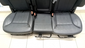 Задний ряд сидений 2 ряд Mercedes GLS-class X166 13-19 кожа черная, под чистку