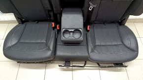Задній ряд сидінь 2 ряд Mercedes GLS-class X166 13-19 чорна шкіра, під чистку