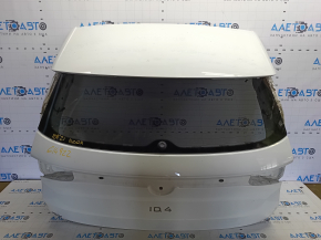 Дверь багажника голая со стеклом Volkswagen ID.4 21 белый LS9R, примята