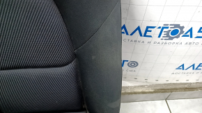 Пасажирське сидіння Mazda CX-5 17- без airbag, ганчірка чорна, механічне, подряпини на накладці, під хімчистку