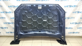 Капот голий Ford Fusion mk5 13-20 алюміній, синій N6, сколи, пісок