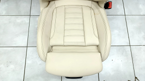 Пассажирское сидение BMW X3 G01 18-21 с airbag, электро, подогрев, кожзам бежевое, царапины на спинке, под химчистку