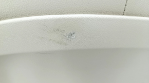 Пасажирське сидіння BMW X3 G01 18-21 з airbag, електро, підігрів, шкірозамінник бежевий, подряпини на спинці, під хімчистку
