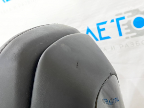 Пассажирское сидение Tesla Model X 16-21 с AIRBAG кожа черн, царапины на накладке, дефект кожи