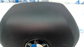 Подушка безопасности airbag в руль водительская BMW X3 G01 18- черная тип 1, царапины