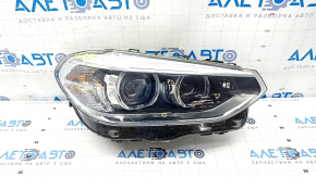 Фара передня права в зборі BMW X3 G01 18-21 галоген+LED, тички