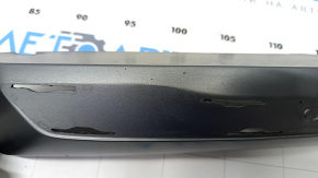 Накладка нижней решетки переднего бампера левая BMW X3 G01 18-21 серая под молдинг, тычки