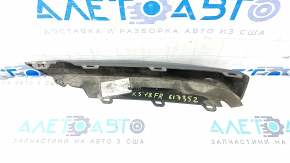 Накладка нижней решетки переднего бампера правая BMW X3 G01 18-21 серая под молдинг, тычки