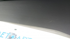 Консоль центральная подлокотник и подстаканники Mazda CX-30 20-21 кожа темно-синяя, царапины