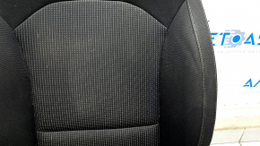 Сидіння водія Kia Forte 19-21 без airbag, механічне, ганчірка чорна, під хімчистку