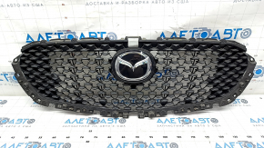 Решетка радиатора grill Mazda CX-30 20- с эмблемой, песок