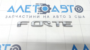 Емблема напис FORTE кришки багажника Kia Forte 19-21 4d