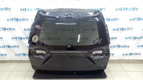 Двері багажника голі зі склом Toyota Rav4 19- під електропривод, чорний 218