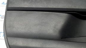 Обшивка дверей картка передня ліва Toyota Rav4 19- шкіра чорно-сіра, подряпини, потертості, задираки, під хімчистку