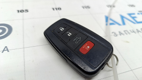 Ключ smart Toyota Rav4 19-22 4 кнопки, потертий
