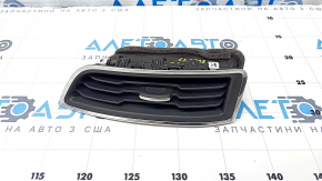 Дефлектор повітроводу передньої панелі центральний лівий Ford Edge 15-чорний з хромом